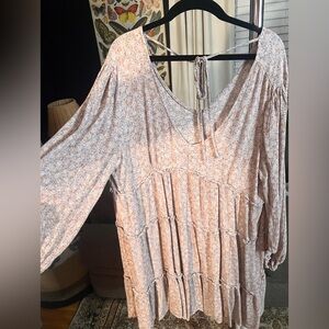 Elegant Floral Midi Dress